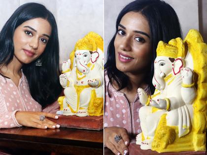 एक्ट्रेस अमृता राव ने किया इको-फ्रेंडली गणेश मूर्ती को लॉन्च, इंडियन वियर में लग रही थीं बेहद खूबसूरत