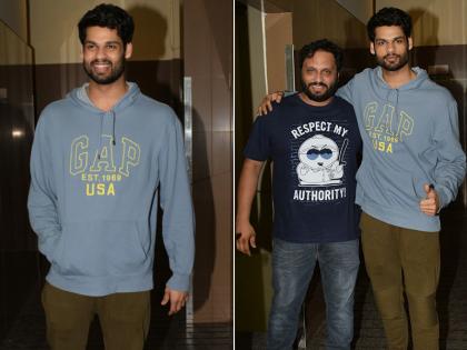 कैजुअल आउटफिट में भी डैशिंग लग रहे थे करण कपाड़िया, देखें ब्लू स्वेट शर्ट में उनकी ये फोटोज