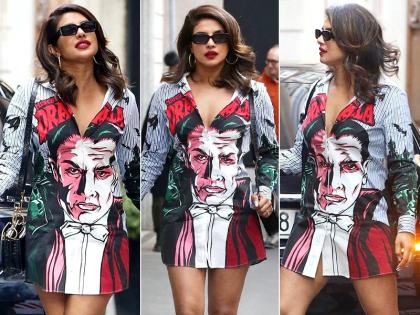 ड्रेकुला शर्ट में प्रियंका चोपड़ा ने ढाया कहर, देखें गार्जियस फोटो