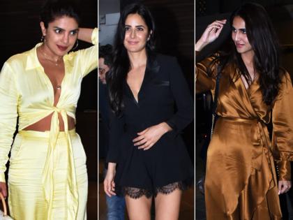 रोहिणी अय्यर की पार्टी मे नॉटेड टॉप में प्रियंका का दिखा गॉर्जियस लुक, कैटरीना-वाणी समेत ये स्टार्स आए नजर