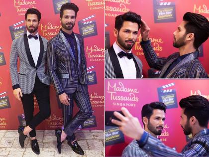 मैडम तुसाद में रिवील हुआ शाहिद कपूर का वैक्स म्यूजियम, खुद ही को देखकर इतरा रहे थे एक्टर-देखें तस्वीरें