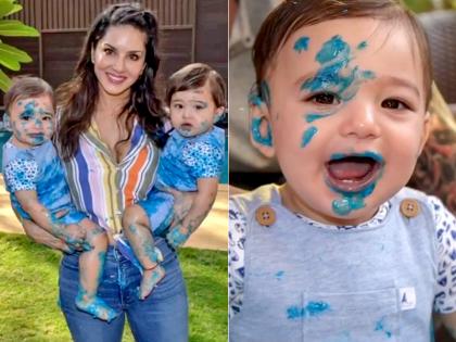 सनी लियोन ने खास अंदाज में मनाया जुड़वा बेटों का पहला जन्मदिन, आप भी देखें क्यूट पिक्स