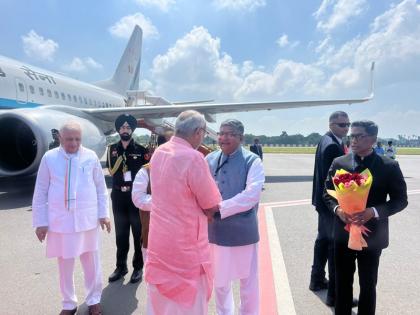 CP Radhakrishnan visited Bihar for the first time after becoming the Vice President of India, saying that Bihar has been a centre of revolutionaries for centuries. | भारत के उपराष्ट्रपति बनने के बाद सीपी राधाकृष्णन पहली बार आए बिहार दौरे पर, कहा-बिहार सदियों से क्रांतिकारियों का केंद्र रहा है