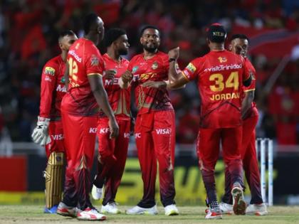 Trinbago Knight Riders vs Antigua and Barbuda Falcons ABF 146-7 TKR 152-2 Trinbago Knight Riders won 8 wkts CPL 2025, Match 14 | Trinbago Knight Riders vs Antigua and Barbuda Falcons: 8 विकेट से जीत दर्ज कर तालिका में नंबर-2 पर ट्रिनबागो नाइट राइडर्स, देखिए प्वाइंट टेबल