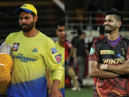 IPL 2022 Chennai vs Kolkata, 1st Match Kolkata Knight Riders have won toss opted field Battle New Captains Ravindra Jadeja Shreyas Iyer | IPL 2022: शुरू हो गया दे दनादन, श्रेयस ने जीता टॉस, पहले 'सर' जडेजा करेंगे बल्लेबाजी, जानें प्लेइंग इलेवन