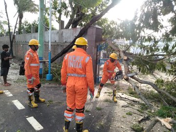 Cyclone Bulbul: men dead after tree falls on him in kolkata West bengal, Pm modi spoke mamata banerjee | Cyclone Bulbul: कोलकत्ता में पेड़ गिरने से एक व्यक्ति की मौत, यातायात प्रभावित