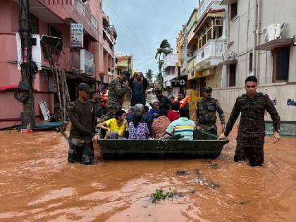 Cyclone Fengal Live wreaked havoc in Tamil Nadu Chennai airport opened CM Stalin sought help from central government | Cyclone Fengal Live: तमिलनाडु में चक्रवात 'फेंगल' ने बरपाया कहर, चेन्नई एयरपोर्ट शुरू; सीएम स्टालिन ने केंद्र से मांगी मदद Cyclone Fengal Live wreaked havoc in Tamil Nadu Chennai airport opened CM Stalin sought help from central government | Cyclone Fengal Live: तमिलनाडु में चक्रवात 'फेंगल' ने बरपाया कहर, चेन्नई एयरपोर्ट शुरू; सीएम स्टालिन ने केंद्र से मांगी मदद