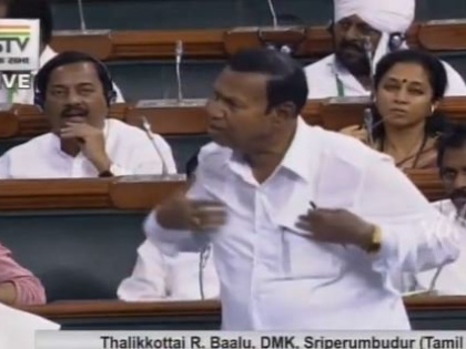 TR Baalu,DMK in Lok Sabha: In a tweet Puducherry Lt Governor has ridiculed the people and entire society of Tamil Nadu. | किरण बेदी पर लोकसभा में हंगामा, पुदुच्चेरी की उपराज्यपाल ने खेद प्रकट किया, तमिलनाडु में प्रदर्शन जारी