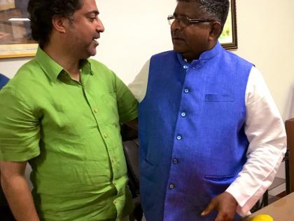 narendra modi cabinet 2019 narendra modi oath Ravi Shankar Prasad Returns for Second Innings in Modi Cabinet. | रविशंकर प्रसादः डिजिटल टीवी, डीटीएच युग की शुरुआत, प्रखर कानूनी ज्ञान एवं तर्कपूर्ण संवाद से अलग पहचान