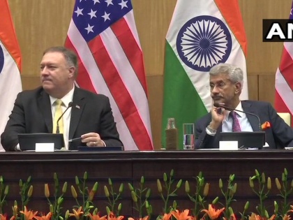 US Secretary of State Mike Pompeo and EAM S Jaishankar address the media in Delhi | जयशंकर ने पोम्पिओ से कहा- राष्ट्रीय हित सर्वाच्च मुद्दा, अमेरिका और रूस दोनों मेरे लिए महत्वपूर्ण
