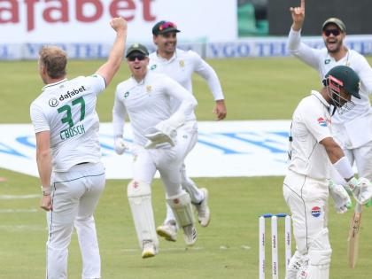 South Africa vs Pakistan, 1st Test 2024 live PAK 211 RSA 57-2 Dan Patterson Corbin Bosch took 9 wickets for 124 runs | South Africa vs Pakistan, 1st Test 2024: 211 पर ढेर पाकिस्तान?, डेन पैटरसन और कोर्बिन बॉश ने 124 रन देकर झटके 9 विकेट