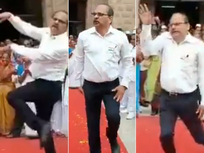 Visakhapatnam dancing doctor a viral video, doctor dancing on Actor Akkineni Nageshwara Rao's song | डब्बू अंकल के बाद इंटरनेट पर अब छाये डांसिंग डॉक्टर, इस एक्टर के अंदाज में किया जबरदस्त डांस, देखें वीडियो