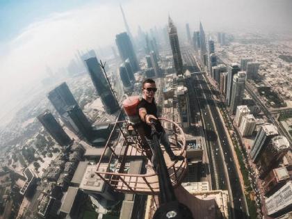french daredevil Remi Lucidi famous for performing stunts on skyscrapers died due to falling from the 68th floor | गगनचुंबी इमारतों पर करतब दिखाने के लिए मशहूर स्टंटमैन Remi Lucidi की मौत, 68वीं मंजिल से गिरने के कारण हुआ हादसा