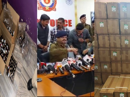 Crime: Intoxicating cough syrup worth Rs 26 lakh seized in Bhopal: 127 boxes recovered in raid in godown, two arrested with goods worth Rs 12 lakh in Maihar | Crime: भोपाल में 26 लाख का नशीला कफ सीरप जब्तः गोडाउन में छापा मारकर 127 पेटी बरामद की, मैहर में 12 लाख के माल के साथ दो गिरफ्तार