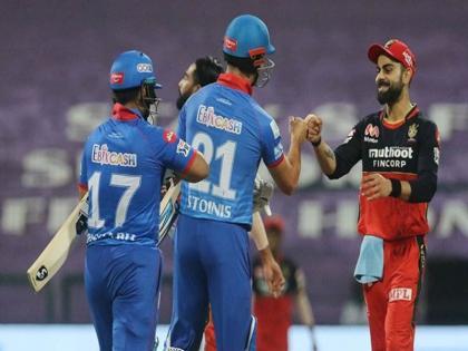 Delhi Capitals beat Royal Challengers Bangalore both teams qualify for playoffs | IPL 2020: बंगलौर को हराकर दिल्ली ने दूसरे नंबर पर जमाया कब्जा, मैच के दौरान बने कई दमदार रिकॉर्ड