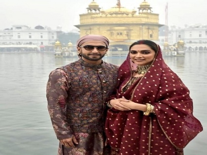 deepika ranveer in golden temple amritsar to celebrate marriage anniversary | सिंधी शादी की एनिवर्सरी पर सुबह-सुबह अमृतसर के गोल्डन टेंपल पहुंचे दीपिका-रणवीर, खास फोटो जीत लेंगी आपका दिल
