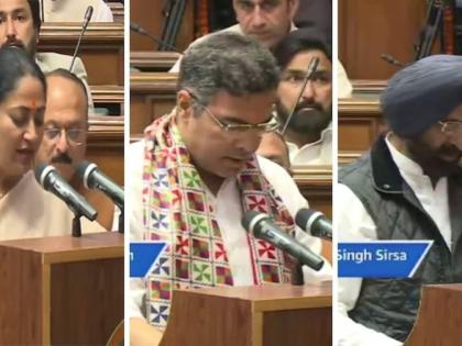 Delhi Assembly session LIVE LG Vinai Kumar Saxena administers oath Arvinder Singh Lovely administering oath newly elected MLAs, watch video | Delhi Assembly session: एलजी विनय कुमार सक्सेना ने अरविंदर सिंह लवली को दिलाई शपथ?, नवनिर्वाचित विधायकों को शपथ दिला रहे, देखें वीडियो Delhi Assembly session LIVE LG Vinai Kumar Saxena administers oath Arvinder Singh Lovely administering oath newly elected MLAs, watch video | Delhi Assembly session: एलजी विनय कुमार सक्सेना ने अरविंदर सिंह लवली को दिलाई शपथ?, नवनिर्वाचित विधायकों को शपथ दिला रहे, देखें वीडियो