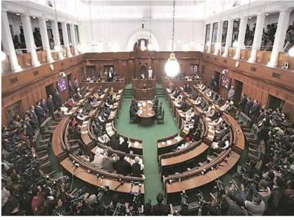 Delhi assembly budget session begins and Opp MLAs marshalled out | दिल्ली विधानसभा बजट सत्र शुरू, हंगामा काट रहे विधायकों को मार्शलों ने निकाला बाहर Delhi assembly budget session begins and Opp MLAs marshalled out | दिल्ली विधानसभा बजट सत्र शुरू, हंगामा काट रहे विधायकों को मार्शलों ने निकाला बाहर