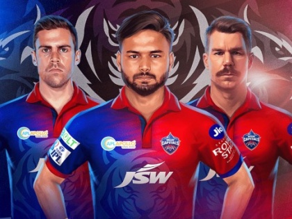IPL 2022 Rishabh Pant-led Delhi Capitals unveil new jersey ahead of 10-team season see video | IPL 2022: नए लुक में पंत की दिल्ली कैपिटल्स, जर्सी का अनावरण, डीसी का पहला मैच मुंबई इंडियंस से, देखें वीडियो