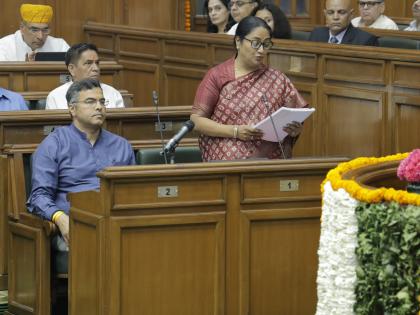 Delhi Budget Live 2025 Ayushman cover Rs 1000000?, ₹5100 crore allocated Mahila Samridhi Yojana Rs 1 lakh crore budget presented | Delhi Budget: 1000000 रुपये का आयुष्मान कवर?, महिला समृद्धि योजना के लिए ₹5100 करोड़ का आवंटन, 1 लाख करोड़ रुपये का बजट पेश Delhi Budget Live 2025 Ayushman cover Rs 1000000?, ₹5100 crore allocated Mahila Samridhi Yojana Rs 1 lakh crore budget presented | Delhi Budget: 1000000 रुपये का आयुष्मान कवर?, महिला समृद्धि योजना के लिए ₹5100 करोड़ का आवंटन, 1 लाख करोड़ रुपये का बजट पेश