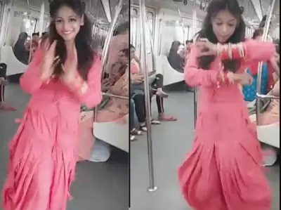 dmrc tweet tik tok video in metro says no on viral video in Delhi metro | मेट्रो में लड़की का डांस वायरल, DMRC ने इस अंदाज में बताया मेट्रो में TikTok बना सकते हैं या नहीं