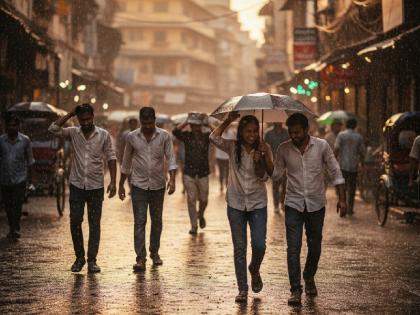 Delhi-NCR Weather rain brings relief from the heat IMD provides update | Delhi-NCR Weather: दिल्ली-NCR में मौसम ने ली करवट, झमाझम बारिश ने गर्मी से दिलाई राहत, IMD ने दिया अपडेट