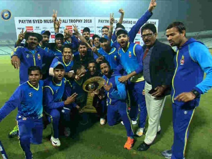 Syed Mushtaq Ali Trophy: Delhi beat Rajasthan by 41 runs to win title | दिल्ली ने राजस्थान को 41 रन से हराते हुए सैयद मुश्ताक अली ट्रॉफी जीती