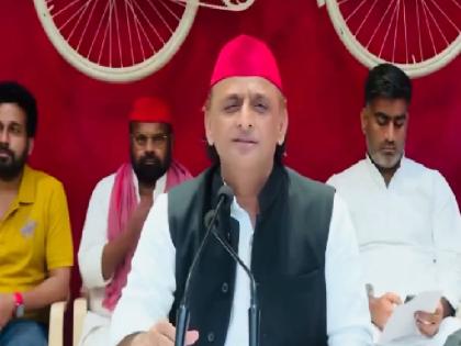 SP chief Akhilesh Yadav demands judicial inquiry into attack on former cabinet minister Prajapati in jail | 'UP में कोई भी सुरक्षित नहीं', अखिलेश यादव ने कहा गायत्री प्रजापति के हमले की न्यायिक जांच जरूरी