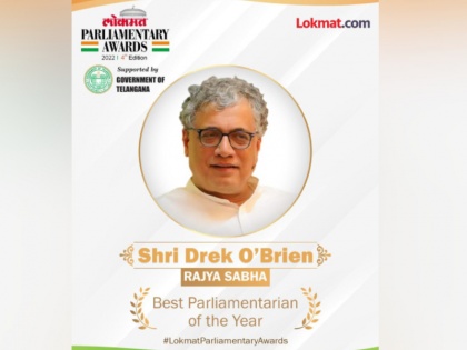 Lokmat Parliamentary Awards 2022 Rajya Sabha member Derek O'Brien received the title of Best Parliamentarian of the Year | Lokmat Parliamentary Awards 2022: राज्यसभा सदस्य डेरेक ओ ब्रायन को मिला बेस्ट पार्लियामेंट ऑफ द ईयर का खिताब