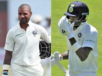 India vs England: Shikhar Dhawan and Hardik Pandya might drop from lord's test | लॉर्ड्स टेस्ट: शिखर धवन और हार्दिक पंड्या होंगे बाहर? जानिए इनकी जगह किन्हें मिल सकता है मौका