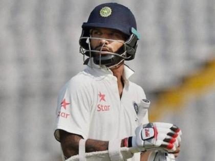 Shikhar Dhawan trolled on Twitter for bagging a pair of ducks in practice match vs Essex | प्रैक्टिस मैच की दोनों पारियों में डक पर लौटे धवन, फैंस ने की मांग, 'गब्बर को हटाओ, रोहित को लाओ'