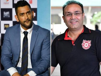 Virender Sehwag clears air about his bitter relations with Dhoni, slams a fan for his statement | एक फैन ने किया कमेंट, 'धोनी ने खत्म किया सहवाग का करियर?' वीरू ने दिया ये जवाब
