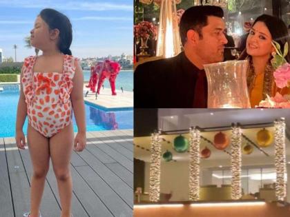 MS Dhoni, Sakshi Dhoni: दुबई में छुट्टी मना रहे धोनी एंड फैमली, बेटी जीवा ने शेयर की तस्वीरें, देखें