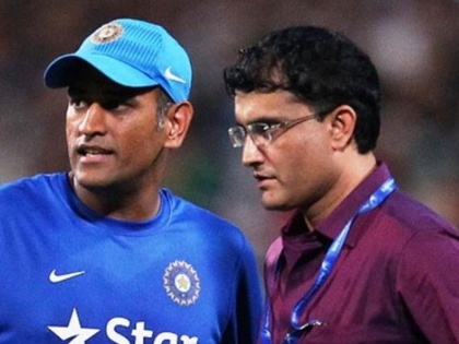 Sourav Ganguly on MS Dhoni’s participation in T20 World Cup, says- Please ask him | क्या अगले साल टी20 वर्ल्ड कप में खेलेंगे एमएस धोनी, सौरव गांगुली ने दिया यह जबाव