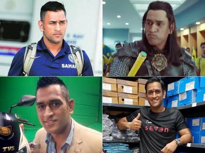 MS Dhoni wears long-hair once again, see different hairstyle of mahi | लड़कियां ही नहीं पाकिस्तानी राष्ट्रपति भी थे धोनी के हेयरस्टाइल के दीवाने, देखें कैसे-कैसे बदली स्टाइल