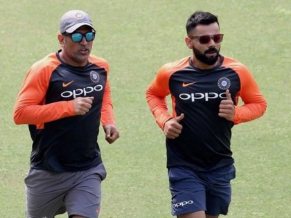 MS Dhoni, Virat Kohli gets a new look ahead of series against Australia | ऑस्ट्रेलिया सीरीज से पहले धोनी और विराट कोहली ने अपनाया नया लुक, शेयर की तस्वीर