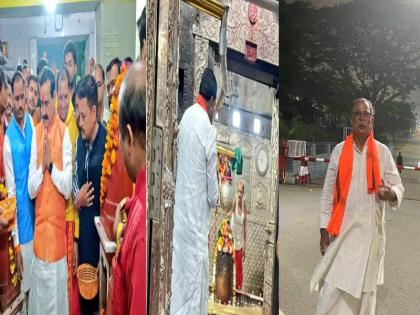 Before counting of votes, MP stalwarts, Congress-BJP leaders applied for victory in the shelter of God | Madhya Pradesh : मतगणना से पहले भगवान की शरण में MP के दिग्गज, कांग्रेस-बीजेपी के नेताओं ने लगाई जीत अर्जी