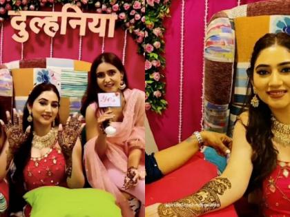 दिशा परमार के हाथों में रची राहुल वैद्य के नाम की मेहंदी, 16 को शादी, देखें तस्वीरें
