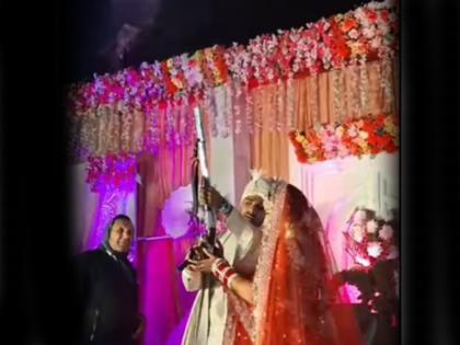 VIDEO: भाला फेंकने वाली खिलाड़ी अन्नू रानी की शादी में पहुंची पुलिस, दूल्हा-दुल्हन के खिलाफ FIR हुई दर्ज