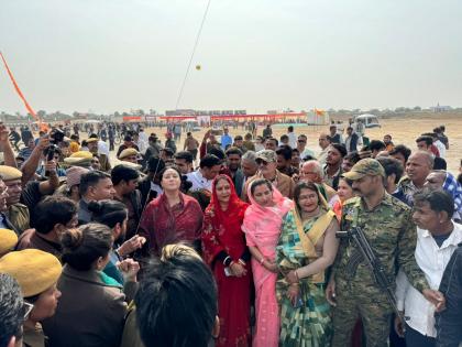 Sambhar Festival Utsav Deputy Chief Minister Diya Kumari said development will be done on the lines of Rann Festival of Gujarat | Sambhar Festival: सांभर उत्सव का आगाज, उपमुख्यमंत्री दिया कुमारी ने कहा- गुजरात के रण फेस्टिवल की तर्ज पर किया जाएगा विकास