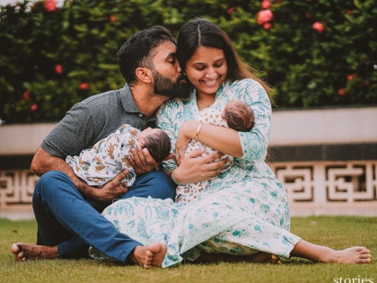 Dinesh Karthik and Dipika Pallikal become parents to twin boys And just like that 3 became 5 | दिनेश कार्तिक बने पापा, दीपिका पल्लीकल ने दिया जुड़वां बच्चे को जन्म, जानें क्या रखा नाम, सोशल मीडिया पर फोटो शेयर