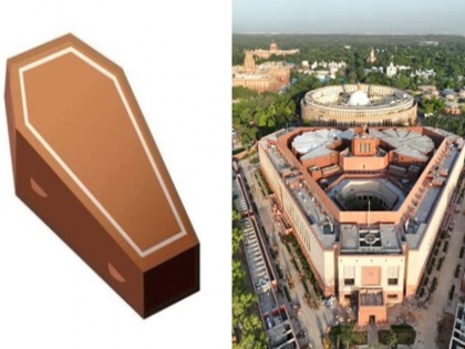 RJD's controversial tweet comparing new parliament building with a coffin | नए संसद भवन की ताबूत से तुलना, भवन के आकार को लेकर राजद ने किया विवादित ट्वीट, भड़के लोग