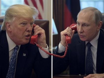 Donald Trump Dials Russia's Vladimir Putin To Discuss Ceasefire With Ukraine | डोनाल्ड ट्रम्प ने यूक्रेन के साथ युद्ध विराम पर चर्चा के लिए व्लादिमीर पुतिन से बात की