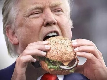 Donald Trump India Visit vegetarian menu on Trump close says I have never seen him eat vegetable | 'मैंने कभी ट्रंप को शाकाहारी खाना खाते नहीं देखा', भारत में बीफ को मेन्यू में नहीं रखने पर अमेरिकी राष्ट्रपति के करीबी का बयान
