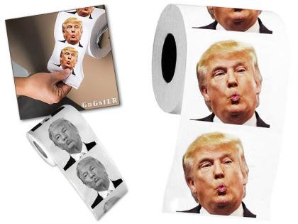 Donald Trump Toilet Paper On Sale You can now buy | बेचा जा रहा है डॉनल्ड ट्रंप के फोटो वाला टॉयलेट पेपर