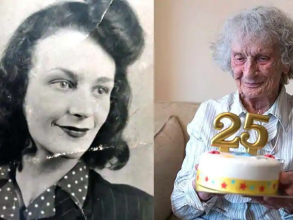 Leap Year 2020 100 year old grandmother celebrates her 25th birthday | Leap Year 2020: 100 साल की उम्र में 'दादी' ने मनाया 25वां जन्मदिन, कहा-दार्शनिक महसूस कर रही हूं