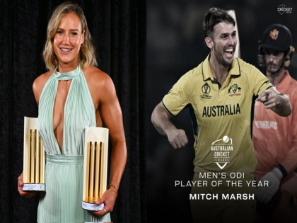 Australian cricket awards 2023 Elissa Perry and Mitchell Marsh Nathan Lyon | ऑस्ट्रेलियाई क्रिकेट पुरस्कार 2023 में छाए एलिसा पेरी और मिचेल मार्श, नाथन लियोन बने मेंस टेस्ट प्लेयर ऑफ द ईयर
