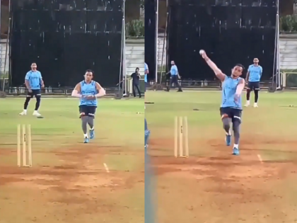 IPL 2024 viral video Mukesh Kumar impresses with Bumrah-esque action RCB net bowler | IPL 2024: जसप्रीत बुमराह की एक्शन में गेंदबाजी करने वाले बॉलर की वीडियो वायरल, देखने वाले रह गए दंग, वीडियो देखें