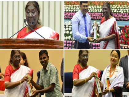 Teacher's Day: President Draupadi Murmu rewarded 45 teachers, see full list | Teacher's Day: राष्ट्रपति द्रौपदी मुर्मू ने 45 शिक्षकों को किया पुरस्कृत, जानिए किस राज्य से कितने शिक्षकों को मिला राष्ट्रीय सम्मान