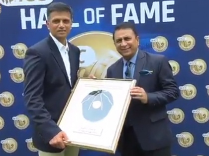 Rahul Dravid becomes the 5th Indian to be inducted in the ICC Hall of Fame | राहुल द्रविड़ को मिला आईसीसी का सबसे बड़ा सम्मान, सुनील गावस्कर ने किया सम्मानित